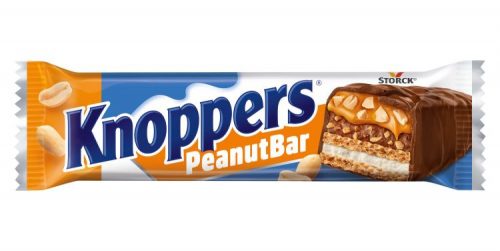 KNOPPERS NUTBAR CSOKOLÁDÉ SZELET PEANUTBAR 40G