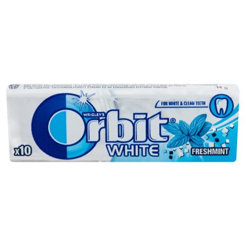 ORBIT WHITE FRESHMINT DRAZSÉRÁGÓ 10DB 14G