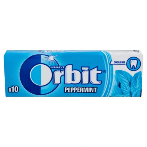 ORBIT PEPPERMINT DRAZSÉRÁGÓ 10DB 14G