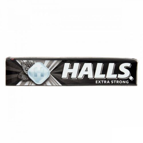 HALLS CUKORKA EXTRA STRONG 33,5G