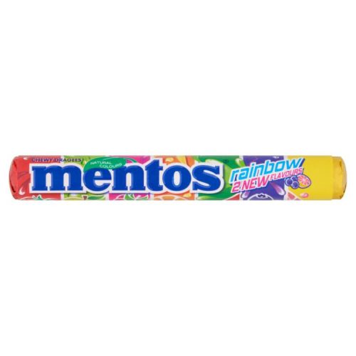 MENTOS CUKOR RAINBOW 37,5G