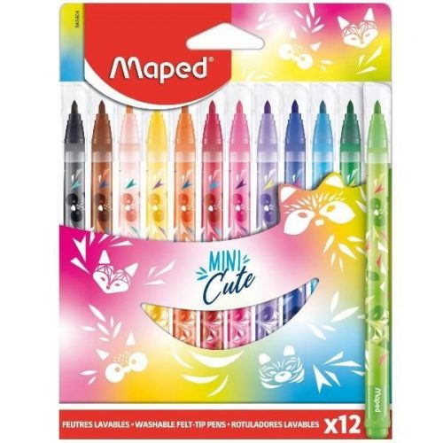 MAPED MINI CUTE FILCTOLL 12 SZÍN 1CS