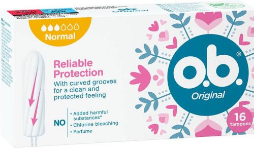 O.B. ORIGINAL TAMPON NORMAL 16DB