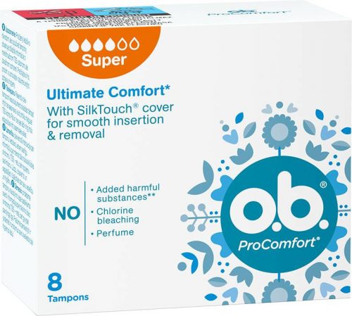 O.B. PROCOMFORT TAMPON SUPER 8DB