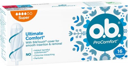 O.B. PROCOMFORT TAMPON SUPER 16DB