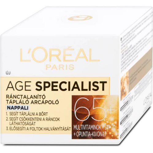 LOREAL PARIS AGE SPECIALIST ARCKRÉM NAPPALI 65+ 50ML