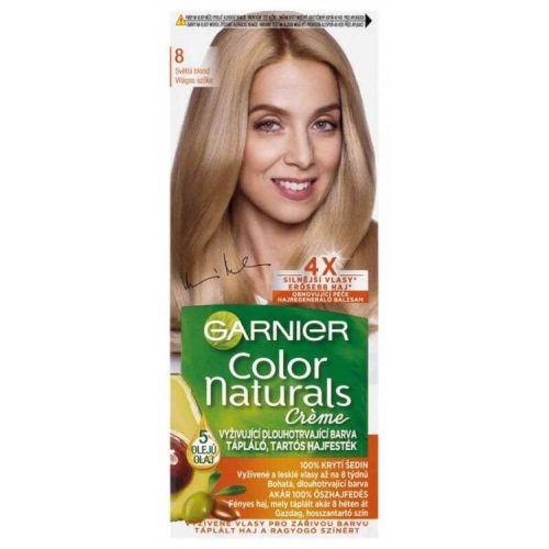 GARNIER COLOR NATURALS HAJFESTÉK VILÁGOS SZŐKE 8 110ML