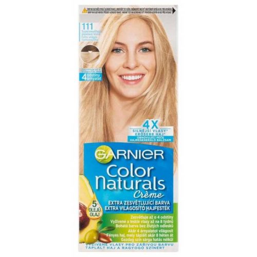 GARNIER COLOR NATURALS HAJFESTÉK EXTRA VILÁGOS HAMVASSZŐKE 111 110ML