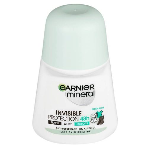 GARNIER MINERAL DEO ROLL INVISIBLE PROTECTION FREH ALOE 48H 50ML