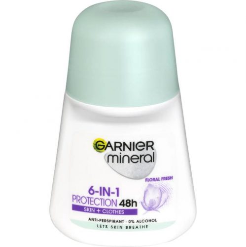 GARNIER MINERAL DEO ROLL 6IN1 PROTECTION 48H FLORAL FRESH 50ML