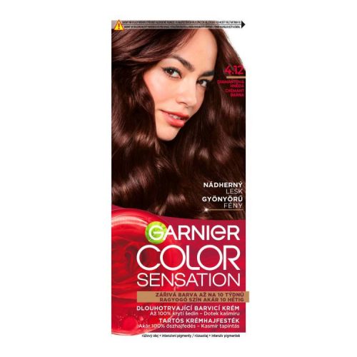 GARNIER COLOR SENSATION HAJFESTÉK GYÉMÁNT BARNA 4.12 110ML