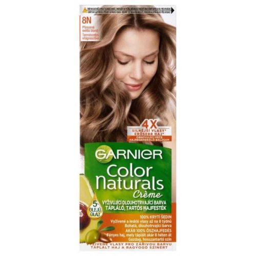 GARNIER COLOR NATURALS HAJFESTÉK TERMÉSZETES VILÁGOS SZŐKE 8N 110ML