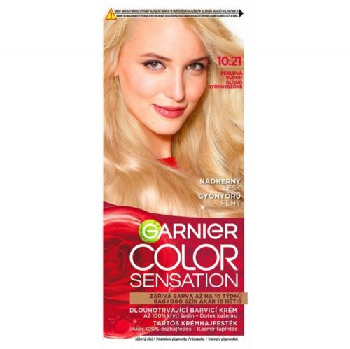 GARNIER COLOR SENSATION HAJFESTÉK GYÖNGYSZŐKE 10.21 110ML