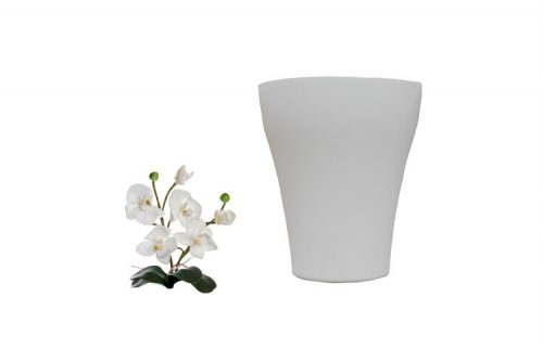 LIEGI VIRÁGCSERÉP ORCHID FEHÉR 14XH16CM 1DB