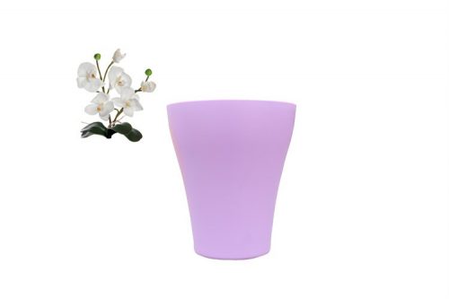 LIEGI VIRÁGCSERÉP ORCHID LAVANDA 14XH16CM 1DB