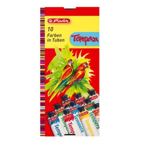 HERLITZ TEMPERA 10SZÍNX16ML 1CS