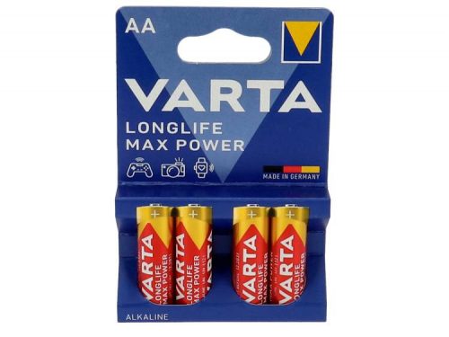 VARTA LONGLIFE MAX POWER ELEM CERUZA AA 4DB