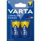 VARTA LONGLIFE POWER ELEM BABY C 2DB