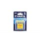 VARTA LONGLIFE POWER ELEM CERUZA AA 4DB