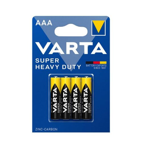 VARTA SUPERLIFE ELEM FÉLTARTÓS MIKRO AAA 1,5V 4DB