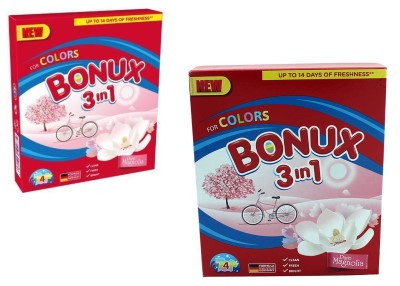 BONUX MOSÓPOR COLORS MAGNÓLIA 4M DOBOZOS 400G