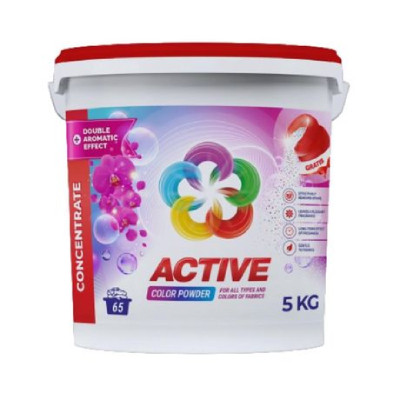 ACTIVE MOSÓPOR COLOR VÖDRÖS 5KG