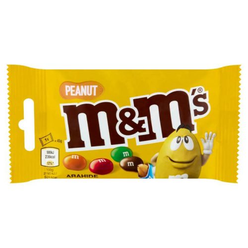 M&M'S DRAZSÉ MOGYORÓ  45G