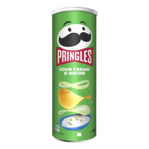 PRINGLES CHIPS HAGYMÁS-TEJFÖLÖS 165G