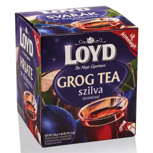 LOYD GROG TEA SZILVA 10X3G