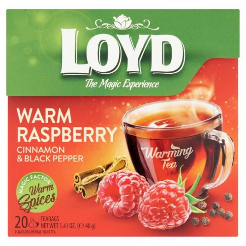 LOYD TEA MÁLNA-FAHÉJ 20X2G