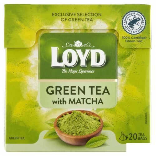 LOYD TEA GREEN MATCHA PURE 20X1,5G