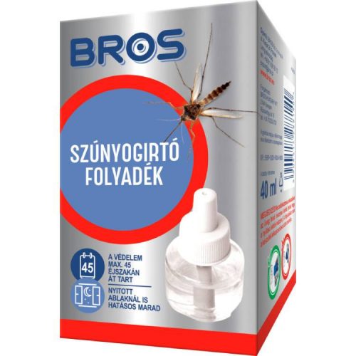 BROS SZÚNYOGRIASZTÓ KÉSZÜLÉK UTÁNTÖLTŐ 40ML