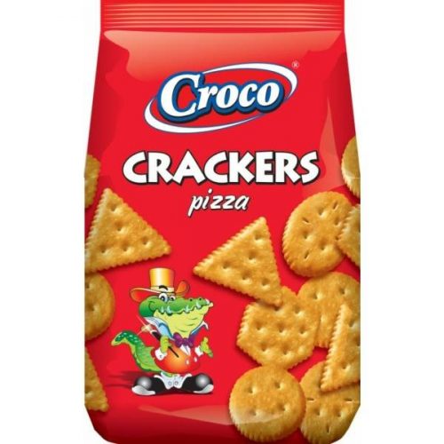 CROCO CRACKERS PIZZÁS 100G