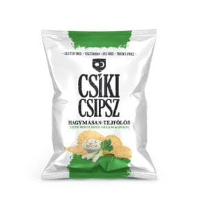 CSÍKI CSIPSZ HAGYMÁSAN TEJFÖLÖS 50G