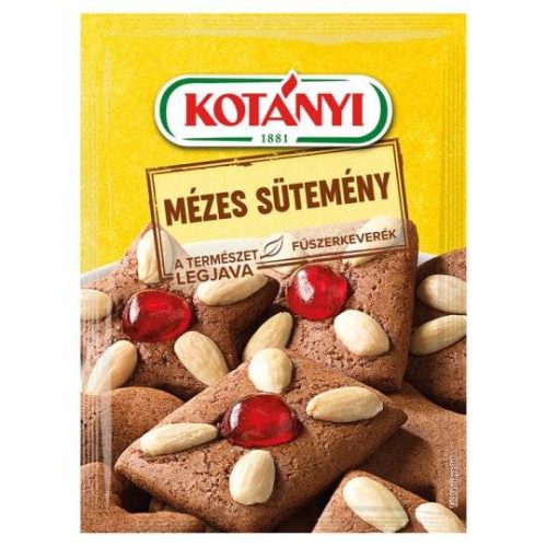 KOTÁNYI FŰSZERKEVERÉK MÉZESSÜTEMÉNY 27G