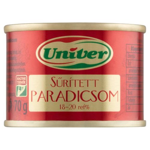 UNIVER SŰRÍTETT PARADICSOM 18-20% 70G