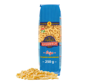 GYERMELYI TÉSZTA CSIGA 8 TOJÁSOS 250G