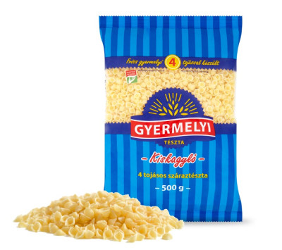 GYERMELYI TÉSZTA KISKAGYLÓ 4 TOJÁSOS 500G