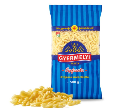 GYERMELYI TÉSZTA COPFOCSKA 4 TOJÁSOS 500G