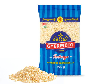 GYERMELYI TÉSZTA TARHONYA 4 TOJÁSOS 500G