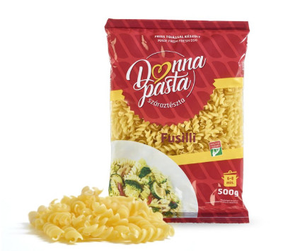 DONNA PASTA TÉSZTA FUSILLI 1 TOJÁSOS 500G