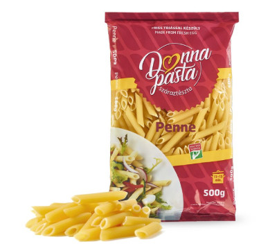 DONNA PASTA TÉSZTA PENNE 1 TOJÁSOS 500G