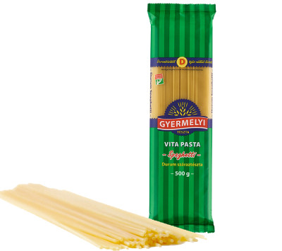 GYERMELYI VITA PASTA TÉSZTA SPAGETTI 500G