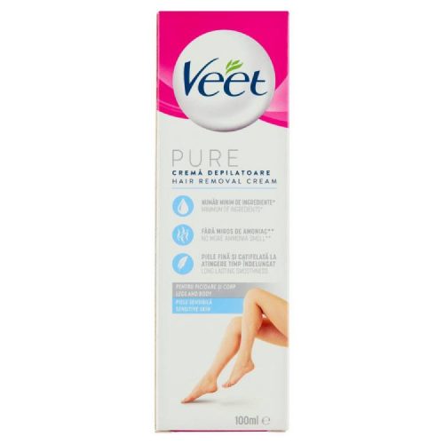 VEET PURE SZŐRTELENÍTŐ KRÉM ÉRZÉKENY BŐRRE 100ML