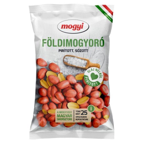 MOGYI FÖLDIMOGYORÓ BŐRÉBEN PIRÍTOTT SÓS 150G