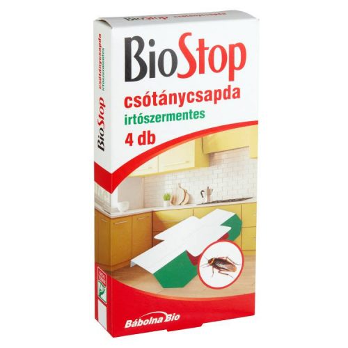 BIOSTOP CSÓTÁNYCSAPDA 4DB