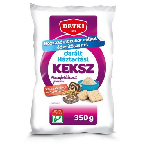 DETKI KEKSZ HÁZTARTÁSI DARÁLT CUKORMENTES 350G