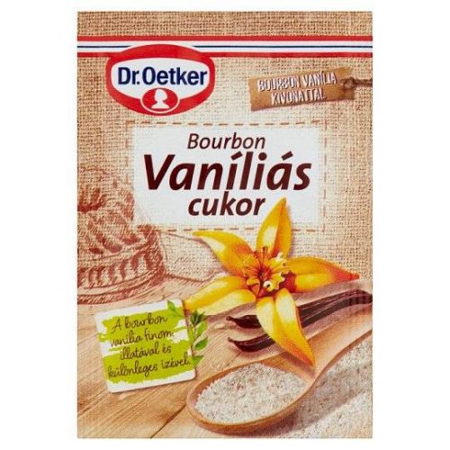 DR.OETKER VANILLINCUKOR BOURBON  8G