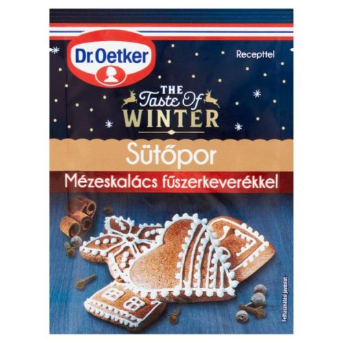 DR.OETKER SÜTŐPOR MÉZESKALÁCS FŰSZERKEVERÉKKEL 18G