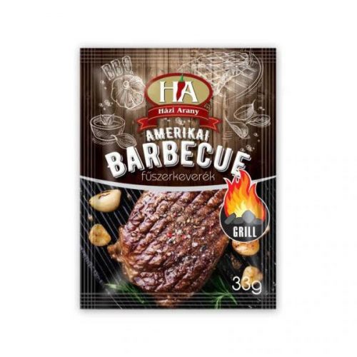 HÁZI ARANY FŰSZERKEVERÉK BARBECUE 33G